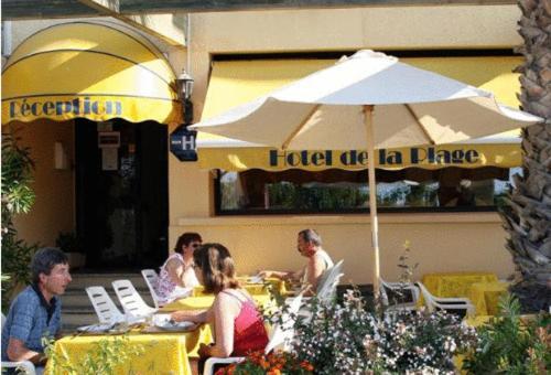 Hotel De La Plage - Barcares Le Barcarès Eksteriør bilde